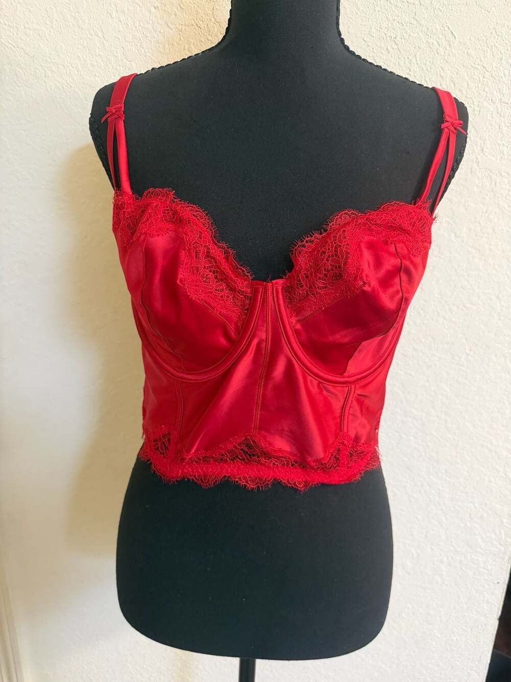 Victoria's Secret Corset Top 36DD Red